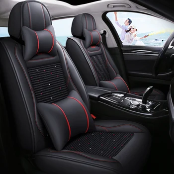 Univerzálny Štýl, Luxus Ice Hodváb Auto Kryt Sedadla pre HONDA Všetky modely áut, Kyvadlová Crosstour URV Inšpirovať XRV HRV Pilot Prvok