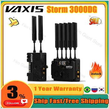 Vaxis búrka 3000 GR 1080P Bezdrôtový Prenos na ARRI RED Kamery, Audio HD Video Vysielač, Prijímač