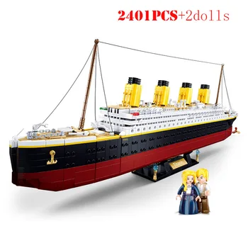Veľká Veľkosť Titanic Model 3D Puzzle Výletnej Lode Zberateľskú Budovy DIY Montáž Constructor Auta Zbierky Dar, Dospievajúci, Dospelí