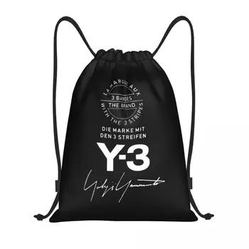 Vlastné Yohji Yamamoto Šnúrkou Batoh Tašky Ženy Muži Ľahký Telocvični Športové Sackpack Vrecia pre Vzdelávanie