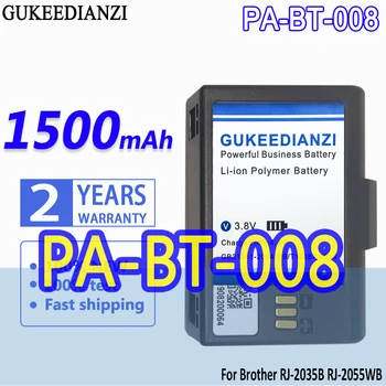 Vysoká Kapacita GUKEEDIANZI Batérie PA-BT-008 PABT008 1500mAh Pre Brata RJ2035B RJ2055WB RJ-2035B RJ-2055WB Digitálne Batérie
