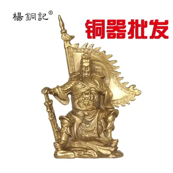Yang Tongji Čistej Medi Guan Gong je Vlajka, Je Víťazstvo, Sedí na Guan Gong Auto Dekorácie Dekorácie