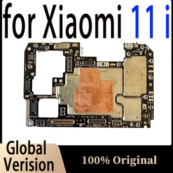 Základná doska pre Xiao Mi 11i, 128 gb kapacitou 256 GB Logika Doska Doska, 100% Originálne Odomknúť, Dobre Testované, Globálna Verzia