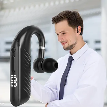 Šport Wireles Bluetooth Slúchadlá Jeden Zrušenie 5.2 Mobile Hluku Slúchadlá Ucho Na Podnikanie/Kancelárie/Vodičské Ruky